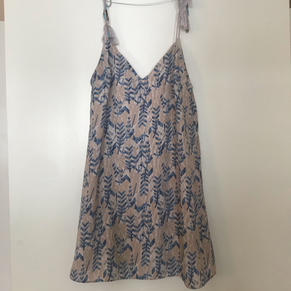Tassel Shoulder Summer Dress